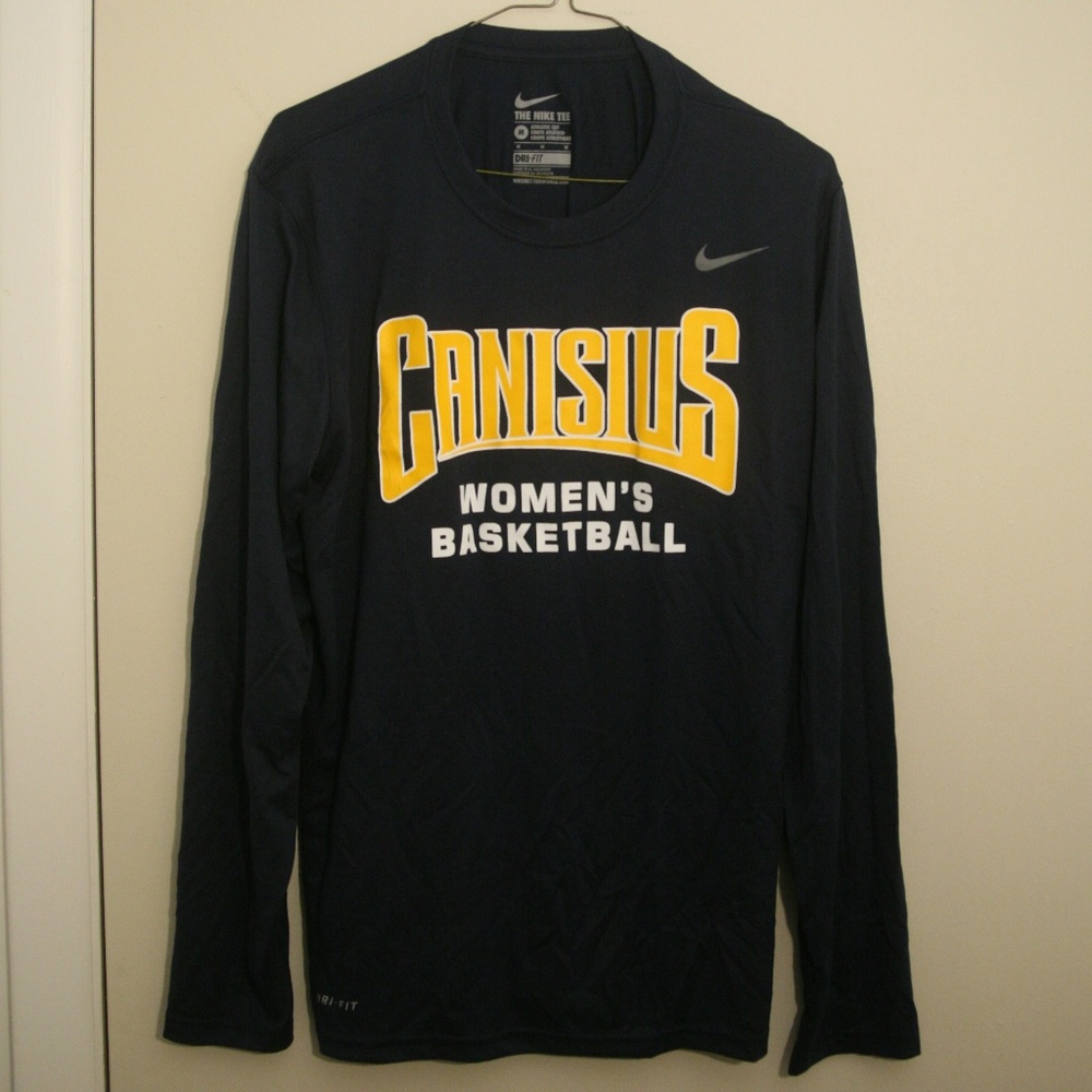 Nike Canisius College L-Shirt, Blue & Gold